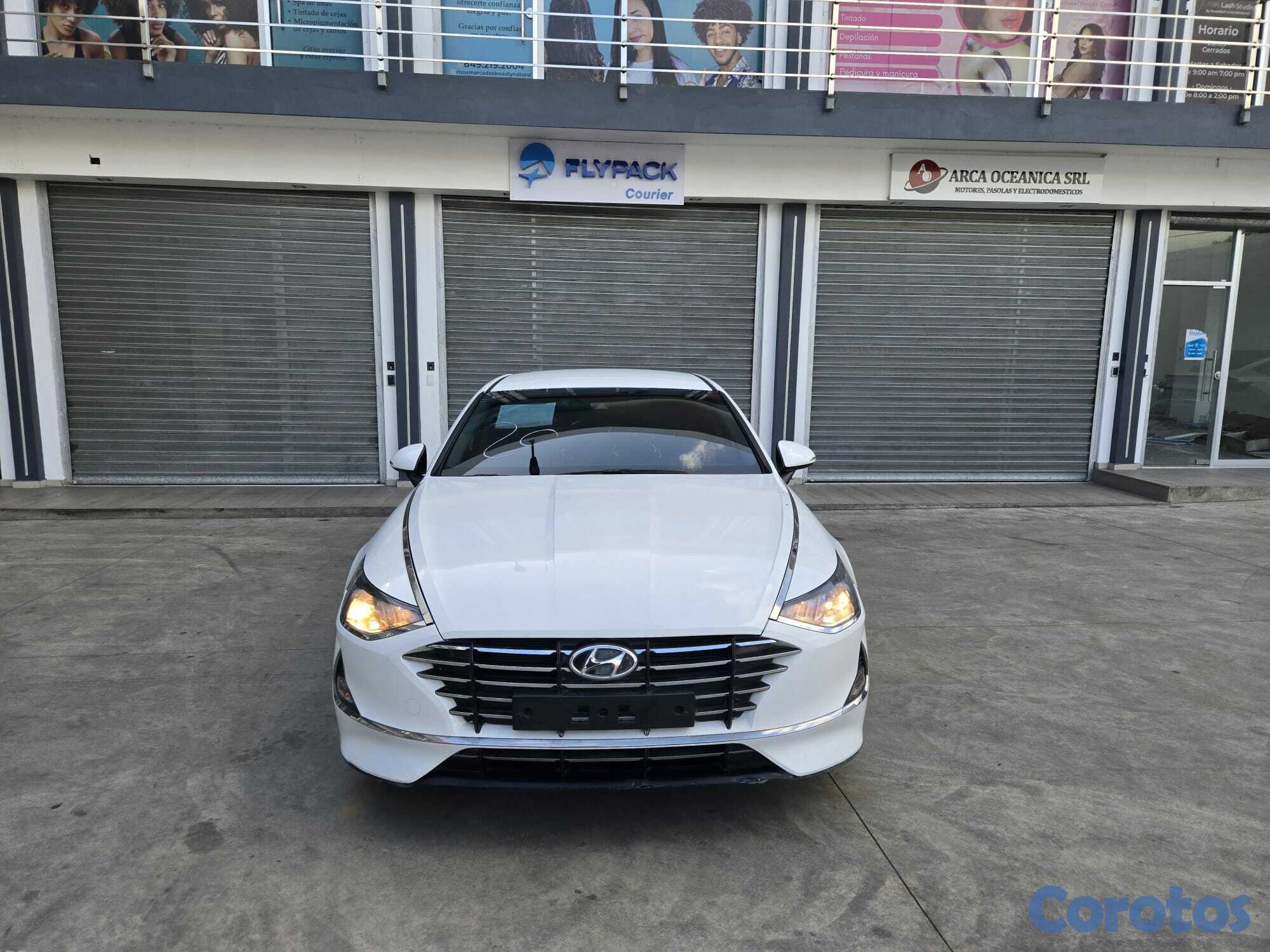 carros - HYUNDAI SONATA DN8 2020 BLANCO 3