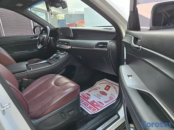 jeepetas y camionetas - HYUNDAI PALISADE 2019 BLANCA GASOLINA 2