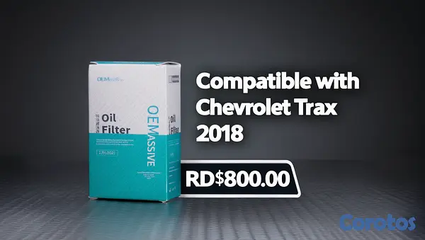 accesorios para vehiculos - ¡OFERTA! 2 Filtros de Aceite OEM MASSIVE RD$800c/u 2