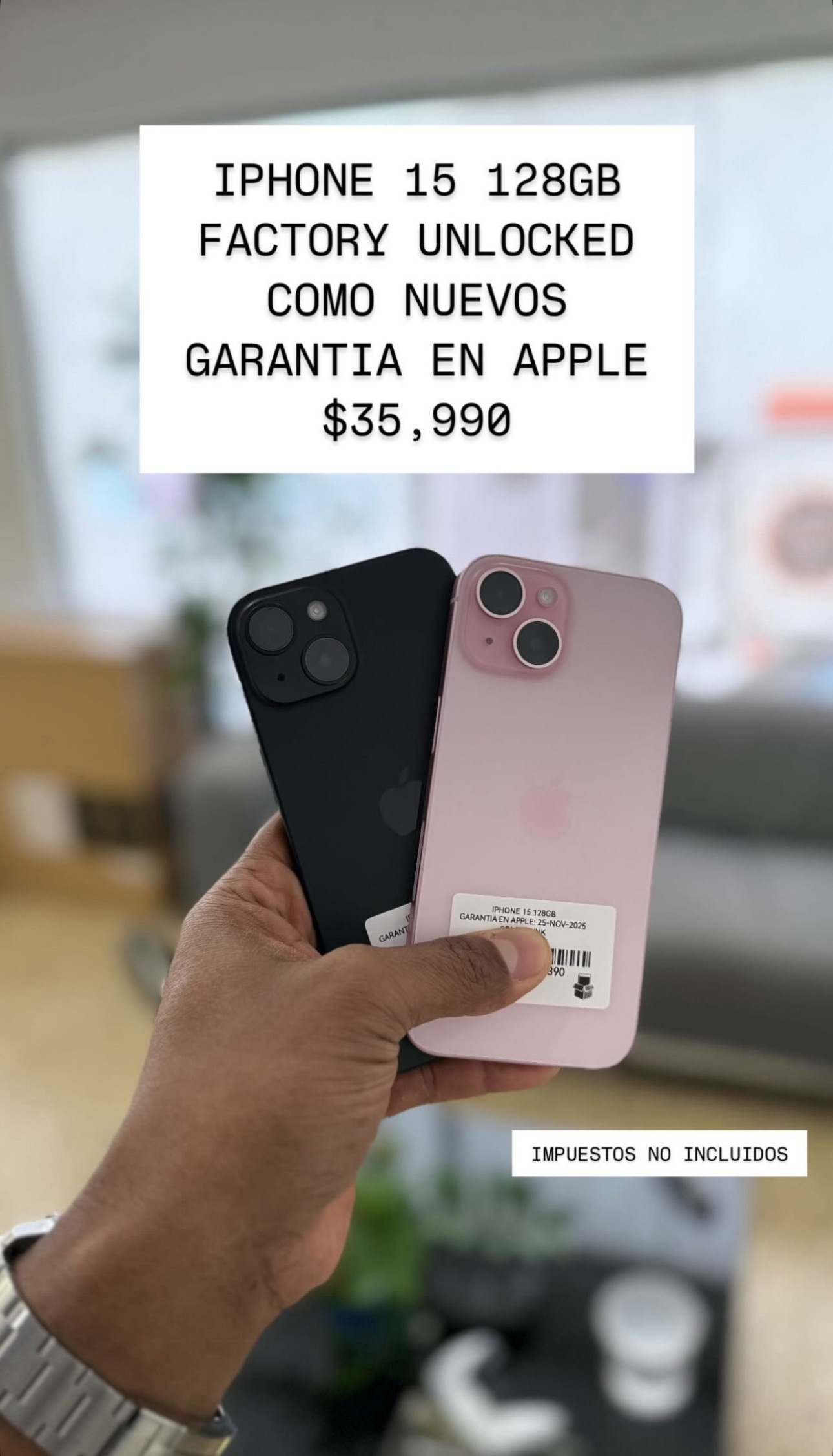 celulares y tabletas - IPHONE 15 