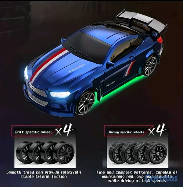 juguetes - Mini Carro drift de control remoto 1:64 5