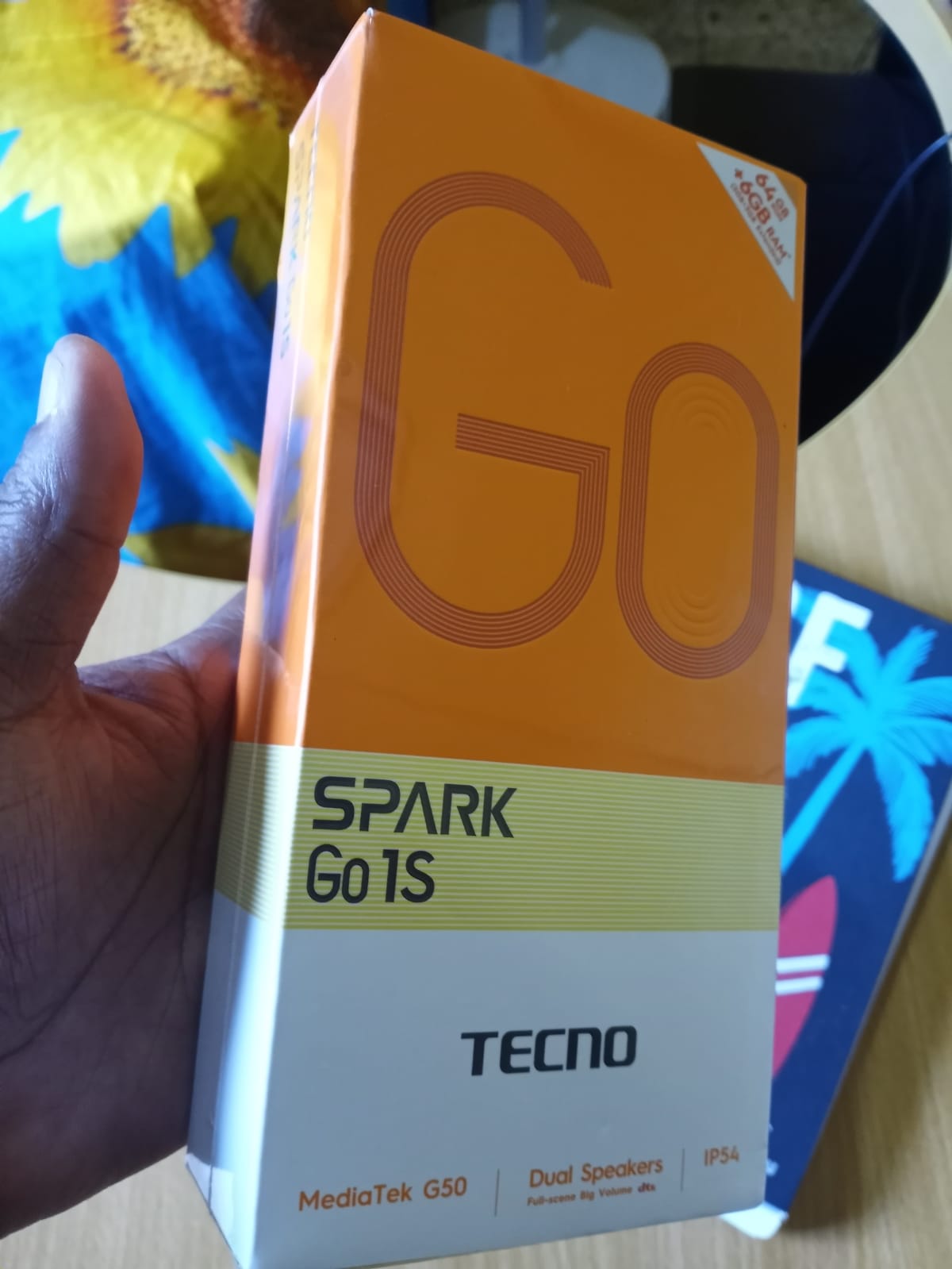 celulares y tabletas - Spark Go 1s 2025 64gb, 6gb de Ram Verde nuevo caja 