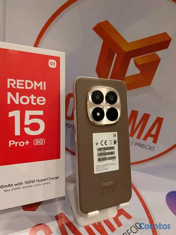 celulares y tabletas - REDMI NOTE 15 PRO+ PLUS 5G, 12GB RAM 512GB ROM
 9