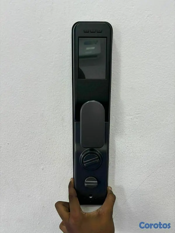 decoración y accesorios - Cerradura smart desbloqueo con huella codigo llave 2