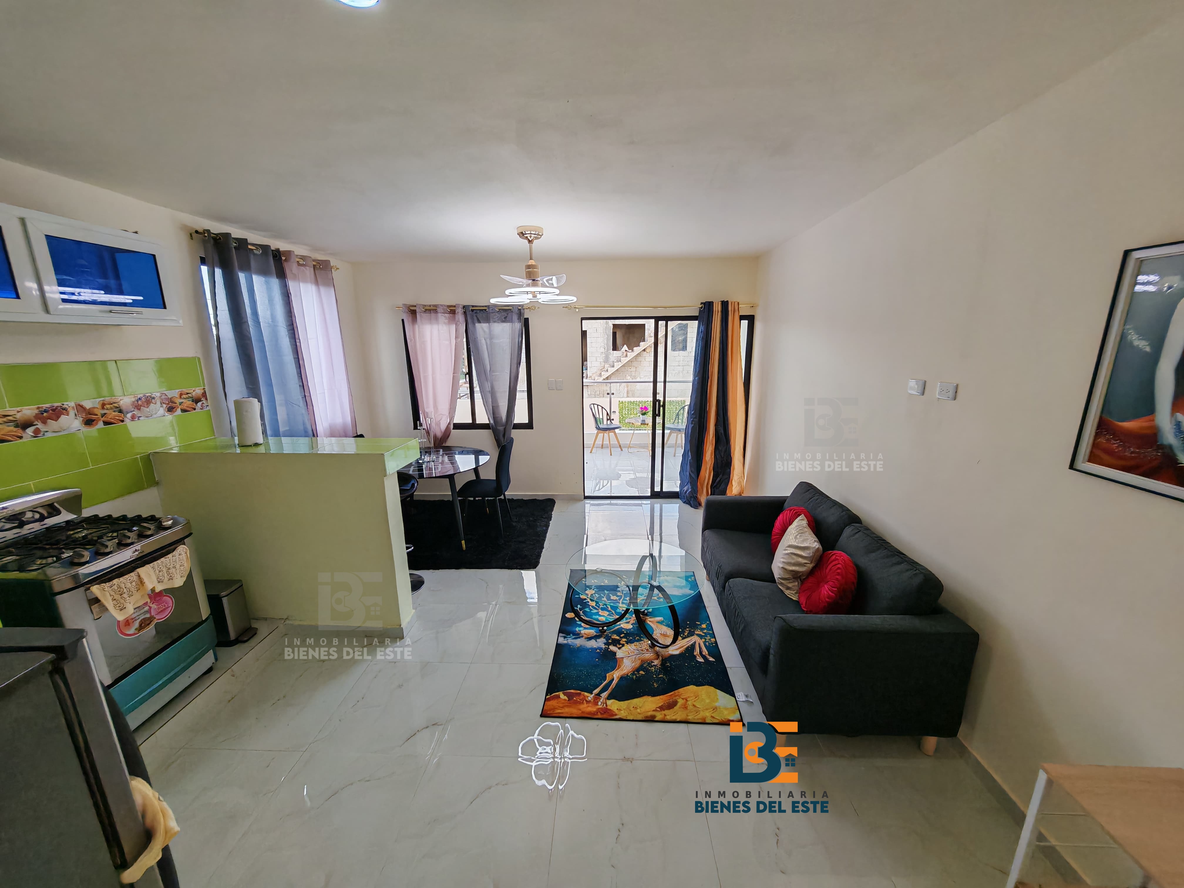 apartamentos - SE RENTA Apartamento Amueblado en SPM, RD. 4