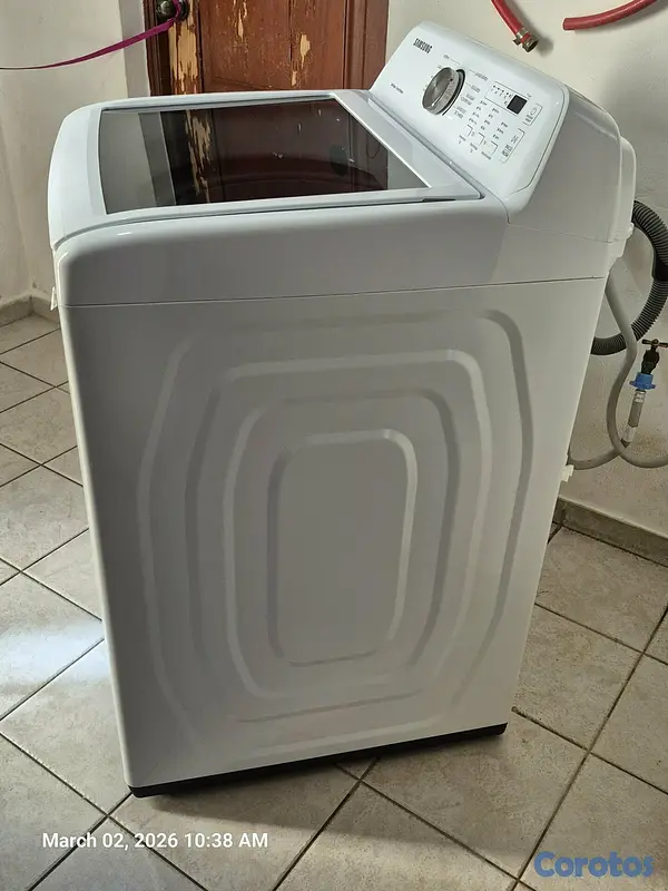 electrodomesticos - Lavadora Samsung WA20A3353GW/AP – 20KG – Excelente 10