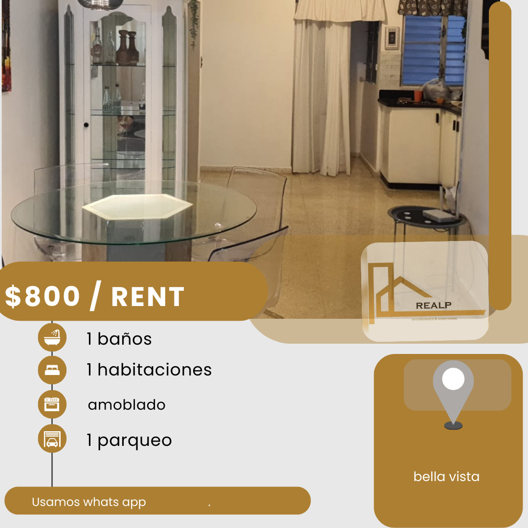 apartamentos - hermoso apartamento en una zona céntrica bella vista 