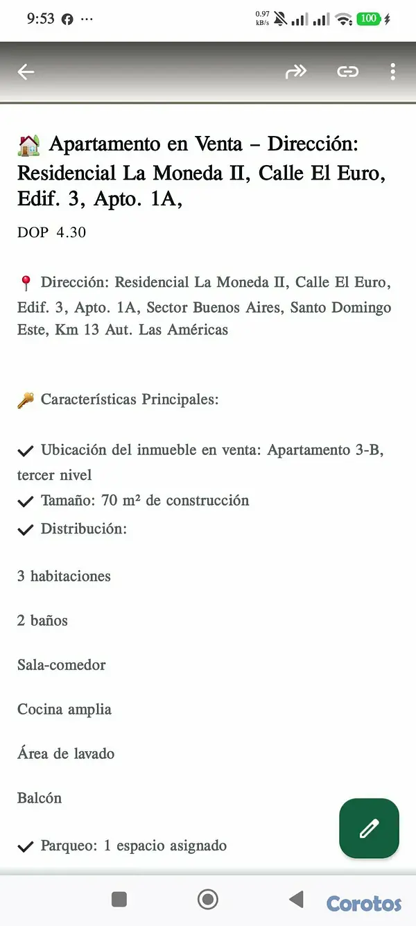 apartamentos -   APARTAMENTO EN VENTA 6