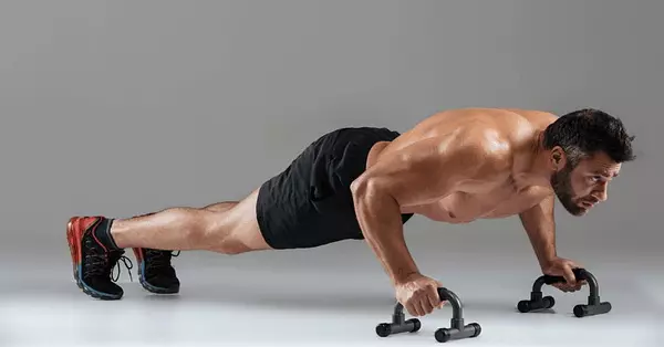 Artículos Deportivos - Barras para push up pechada flexiones de pecho 2