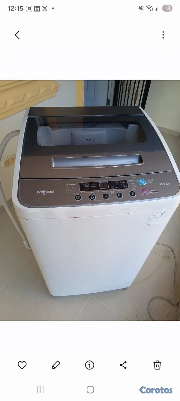 electrodomesticos - Lavadora 8kg hace todo en su 4 etapas  [Porfavor d 2