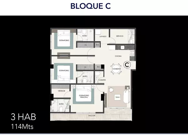 apartamentos - Apartamento  de venta en la mejor zona de el  Millón 8
