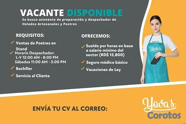 empleos disponibles - Representante de Ventas y Servicio al Cliente 2