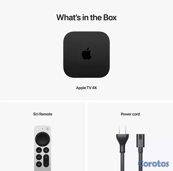 tv - Apple TV 4K (3ra Generación) 128GB – WiFi + Ethernet
 7