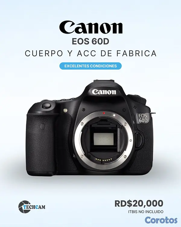 camaras y audio - CAMARAS CANON 3