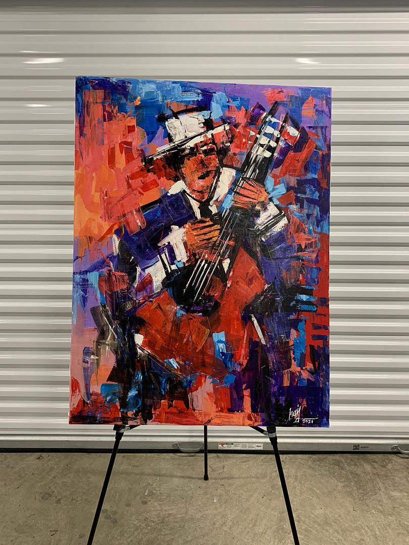 decoración y accesorios - Vendo Obras de Sexfrain Linares, 30 x 40 pulgadas, tecnica mixta, varios temas