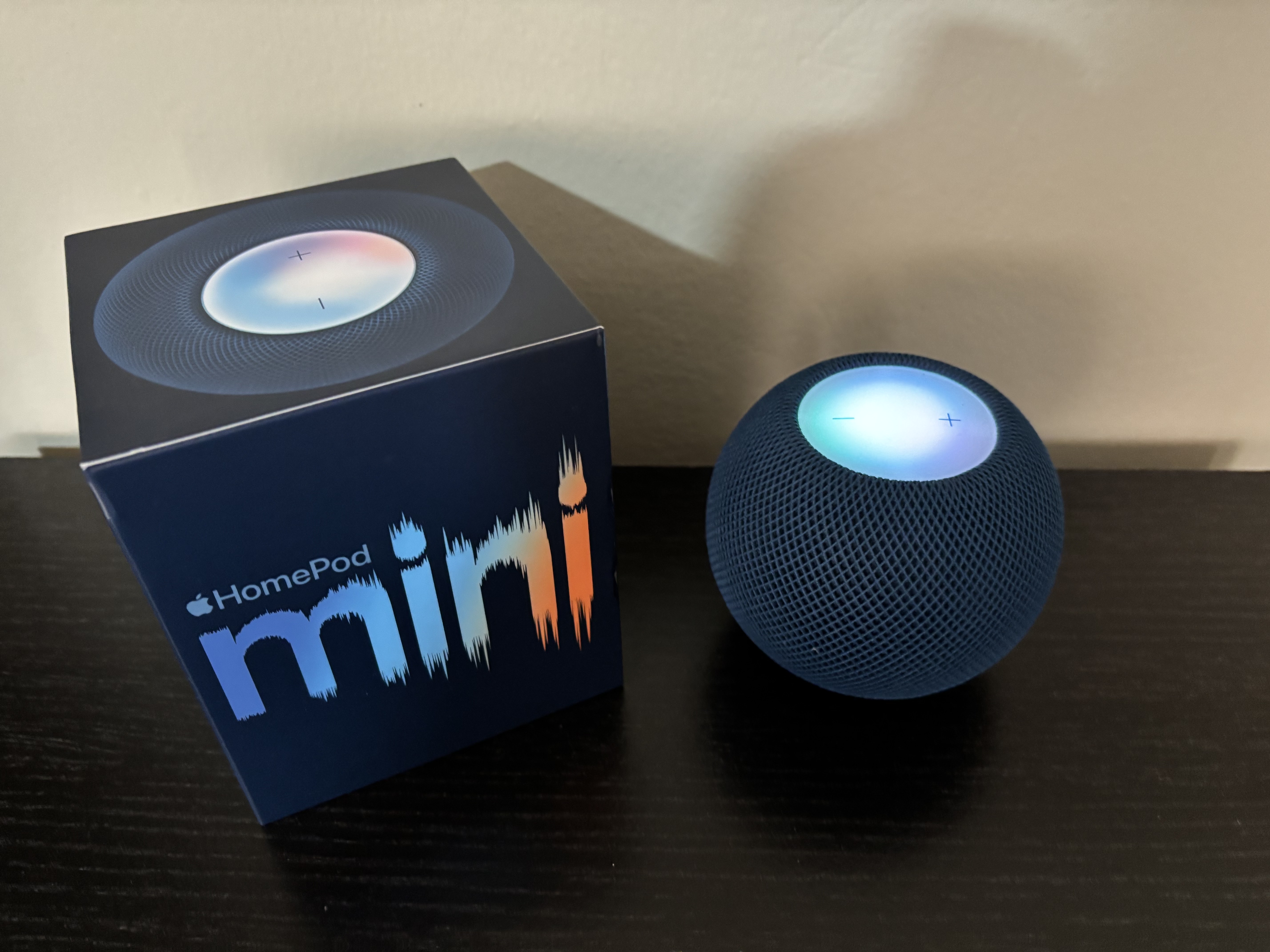 otros electronicos - Apple HomePod mini azul 0