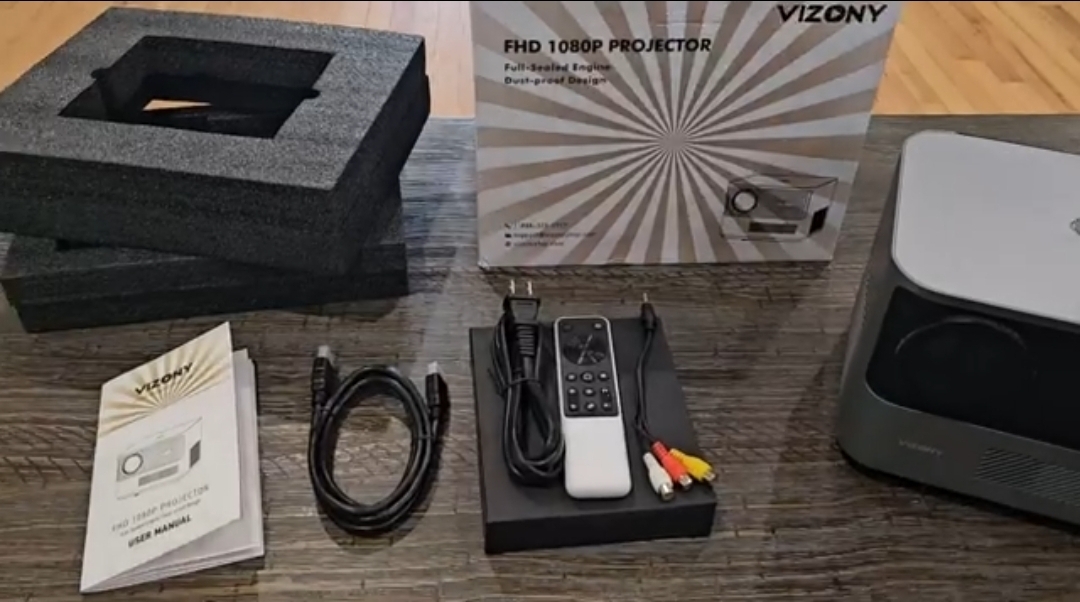 otros electronicos - Proyector FHD 4k 800 ANSI 4