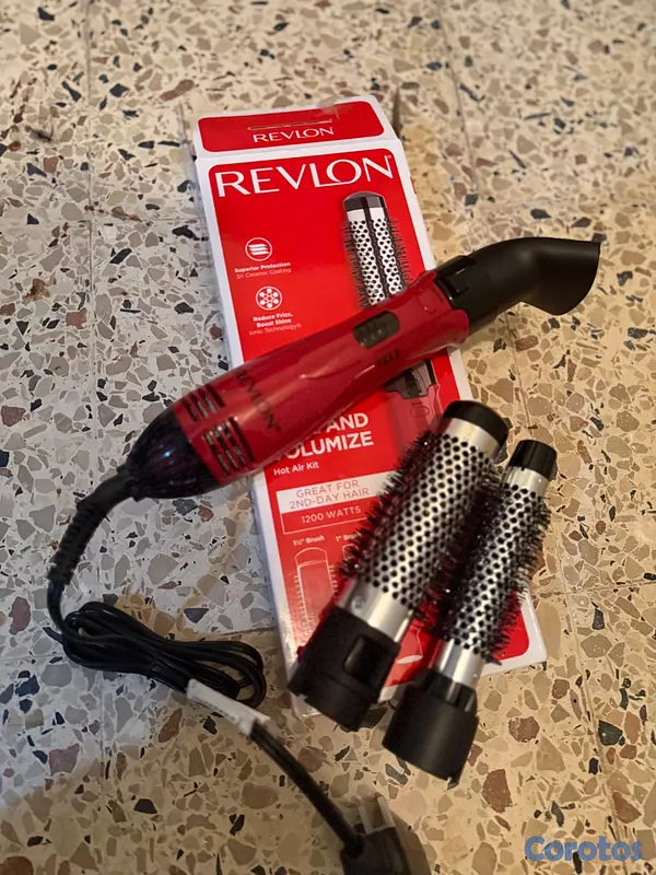 salud y belleza - plancha y cepillo secador profesional en excelente 3