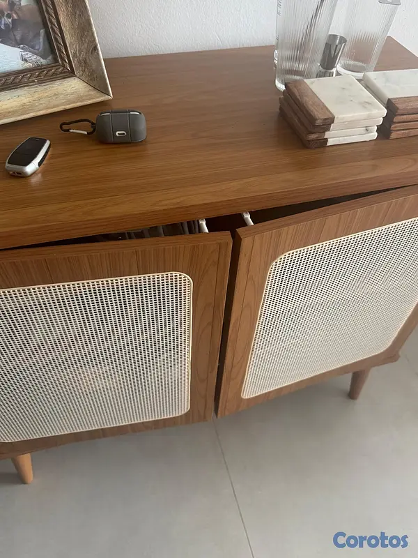 decoración y accesorios - Mini bar/ repisa nueva (menos de 6 meses de uso) precio 12,000 2
