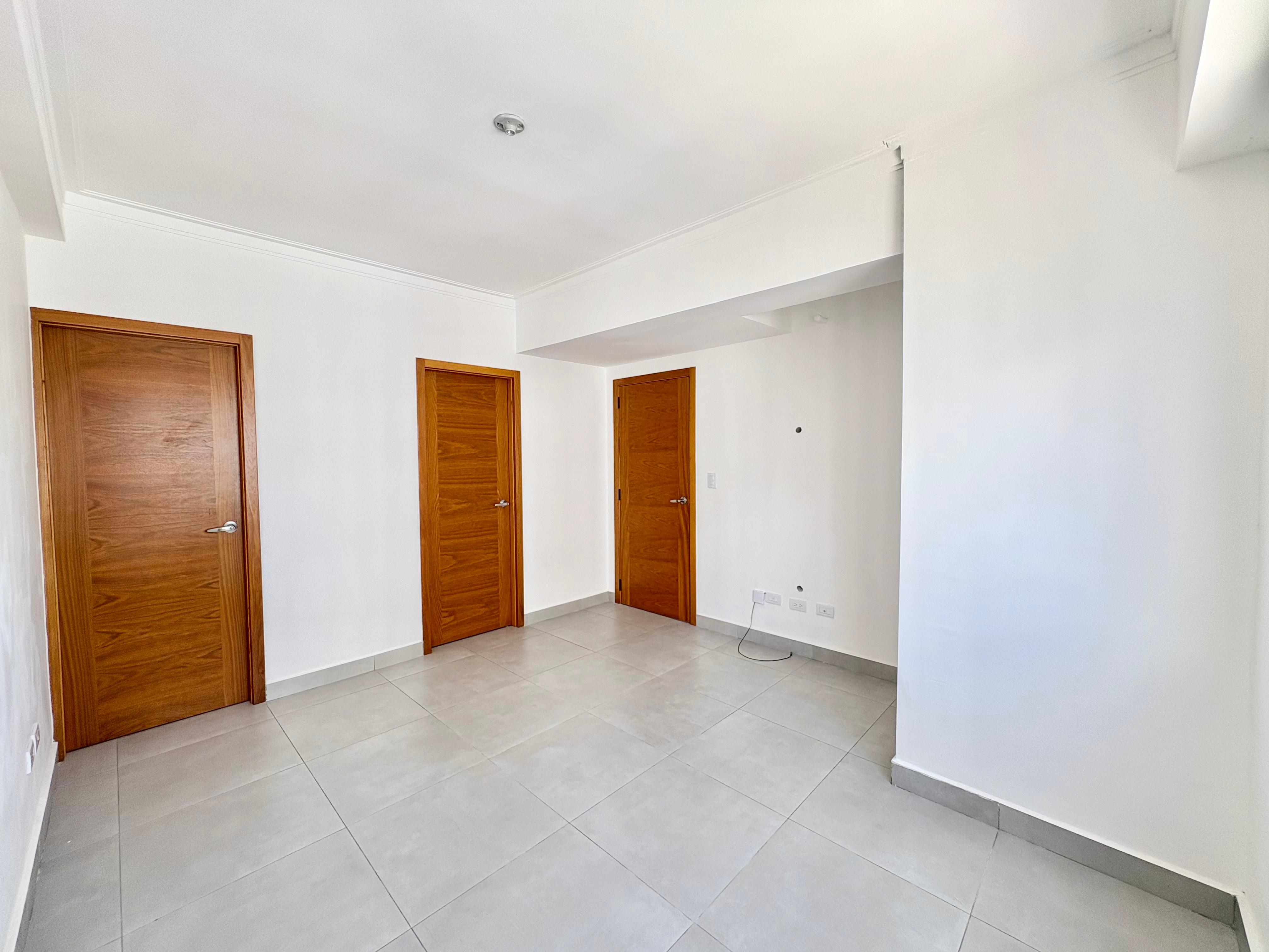 apartamentos - Alquiler Apto en Evaristo Morales con área social 1