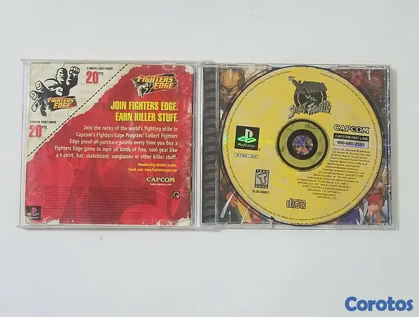 consolas y videojuegos - X-Men vs. Street Fighter de PlayStation 1 (PS1)  3