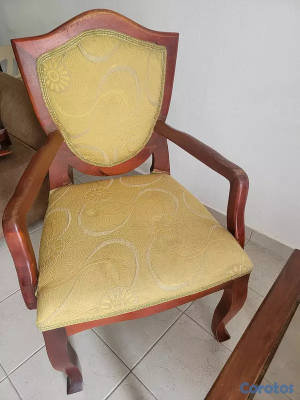 muebles y colchones - Butacas y mesa en caoba negociable 6