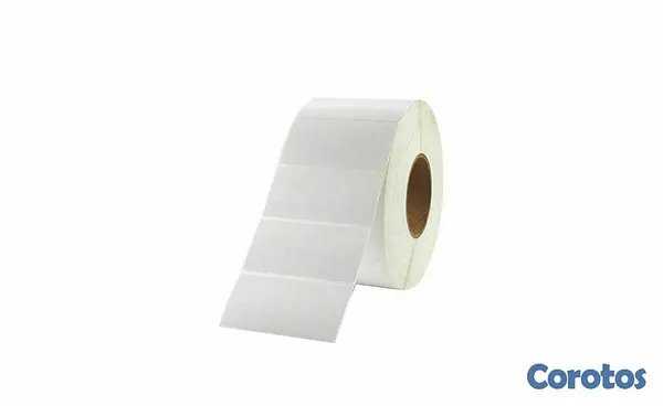 otros electronicos - ETIQUETA TERMICA 1.2 X 0.7 3000 ROLLOS COD. 0303 3