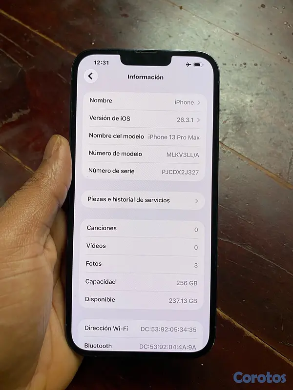 celulares y tabletas - iPhone 13 Pro Max 256 GB factory  2