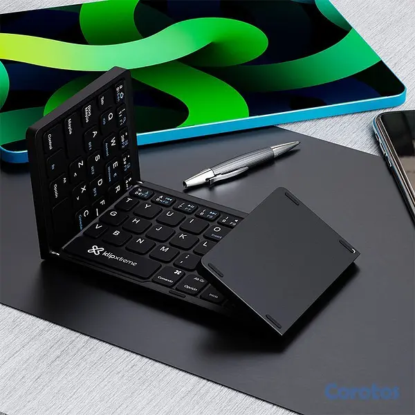 computadoras y laptops - TECLADO PLEGABLE WIRELESS KLIP XTREME FLEXPLIT, TE 3