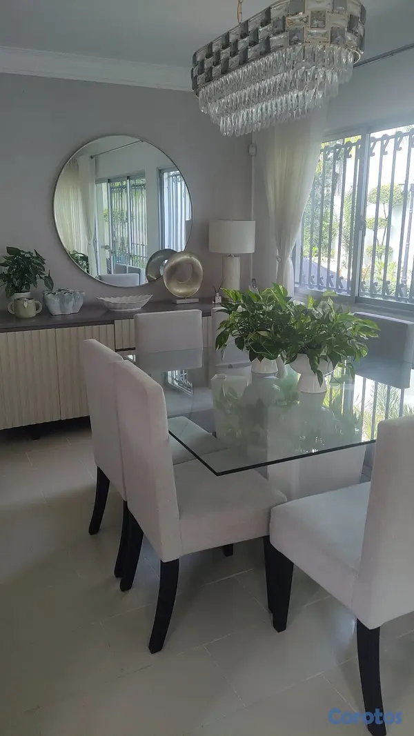 muebles y colchones - Comedor de 8 sillas 2