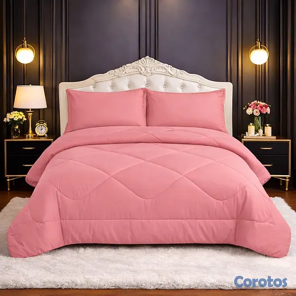 muebles y colchones - juego de colcha 3 piezas para cama de 60  9