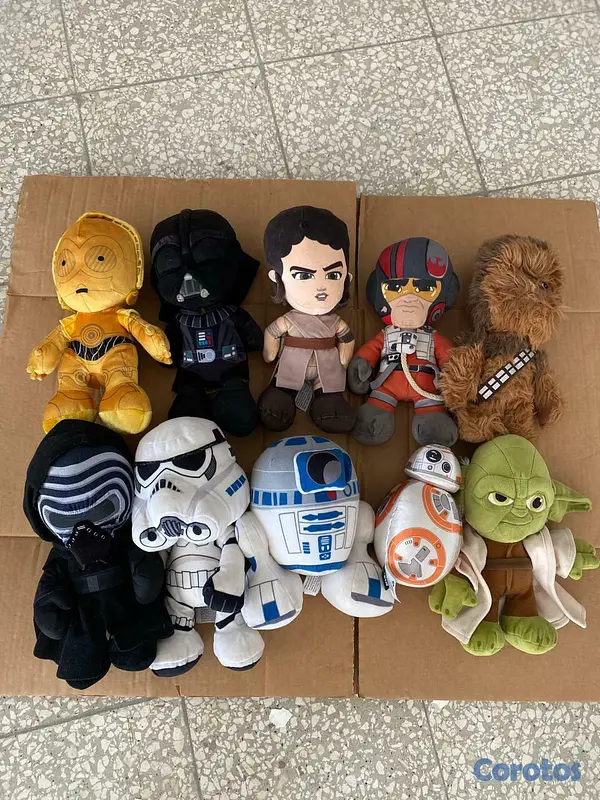 juguetes - set de peluches de Star Wars 2