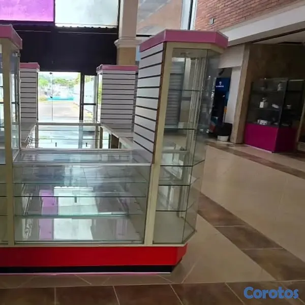 oficinas y locales comerciales - Rento modulo de pasillo incluido luz plnata full , mantenimiento  3