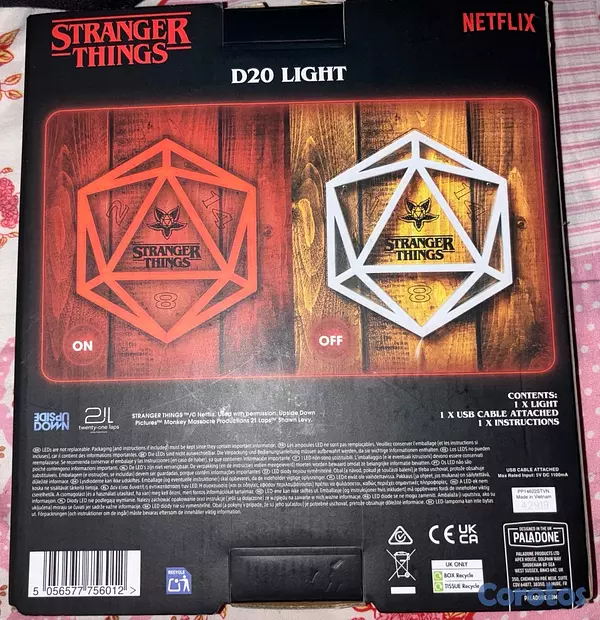 otros electronicos - lámpara de stranger things  3