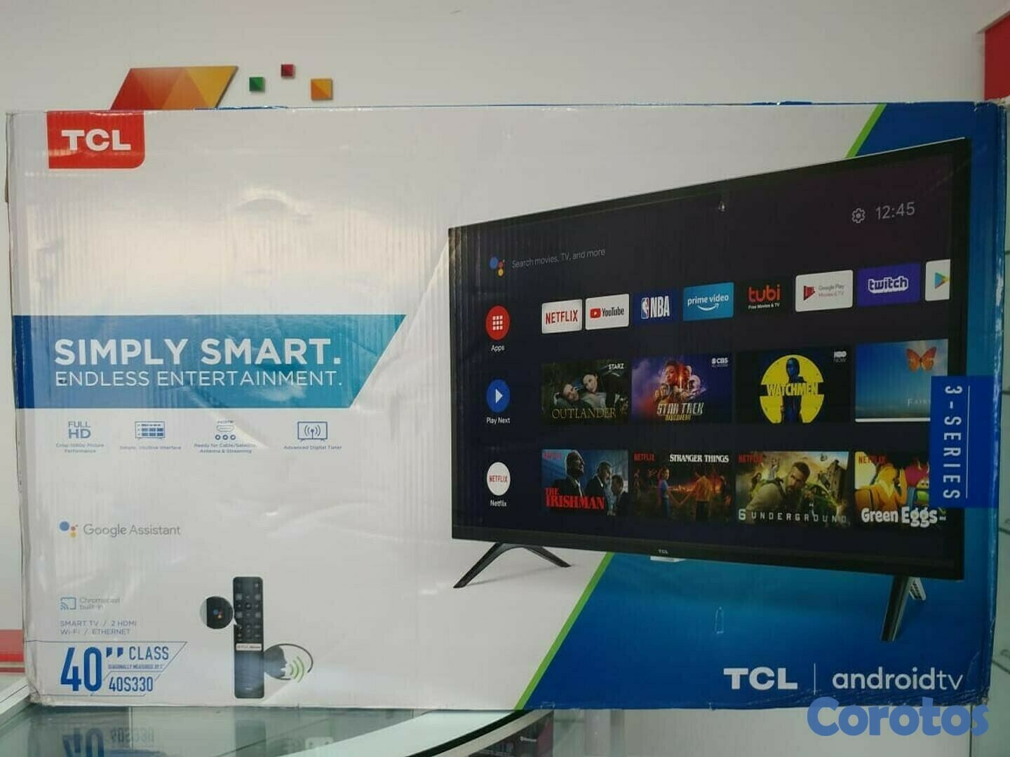tv - TCL Smart tv de 40 pulgadas Full HD Android.  2