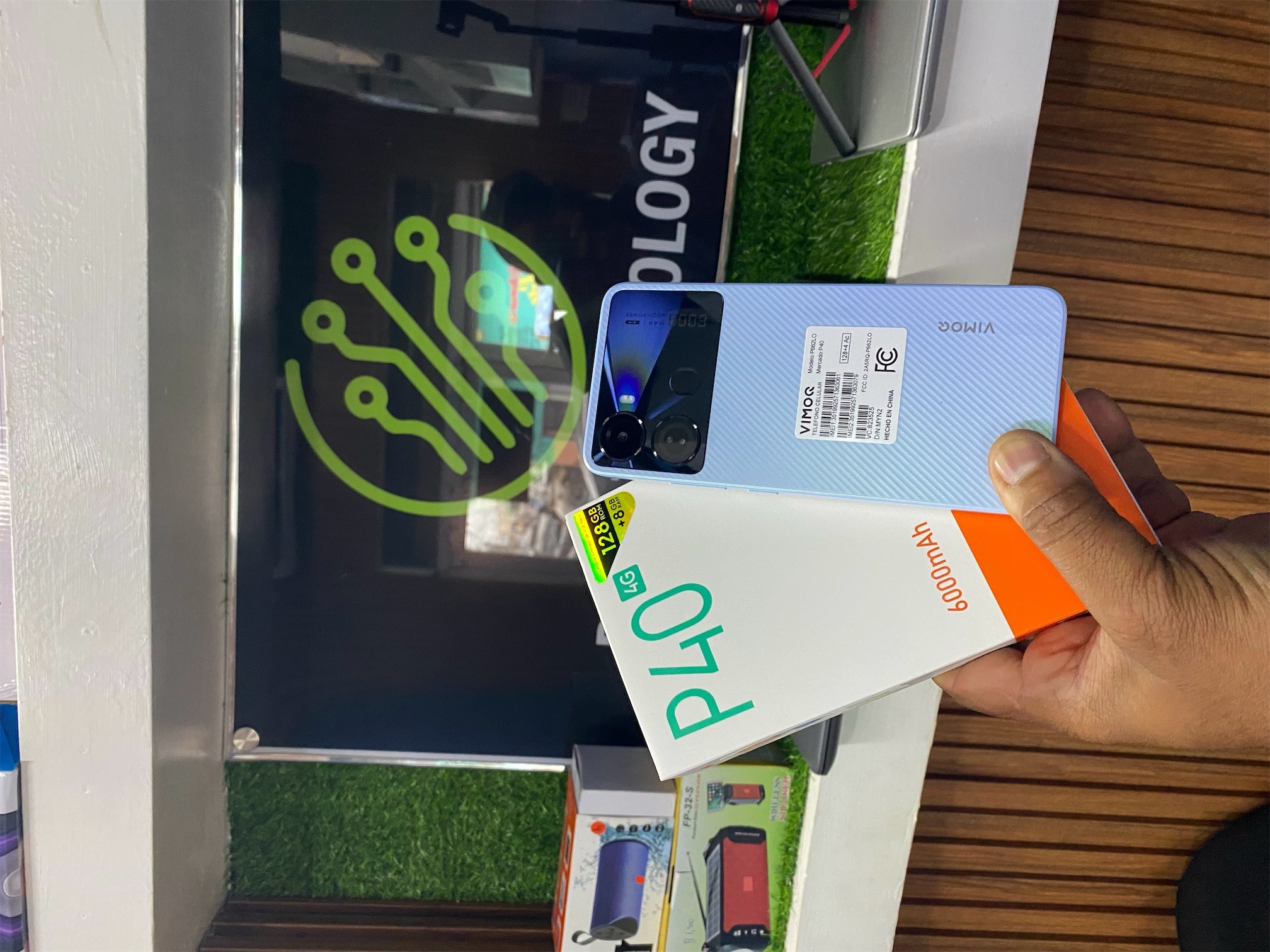 celulares y tabletas - intel Vimoq p40 128GB y 64GB  0