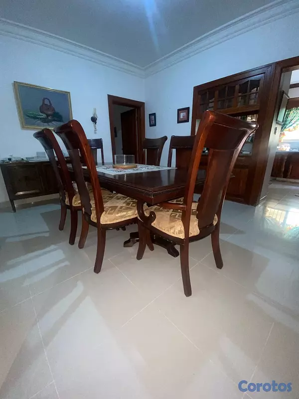 muebles y colchones - comedor de caoba  2
