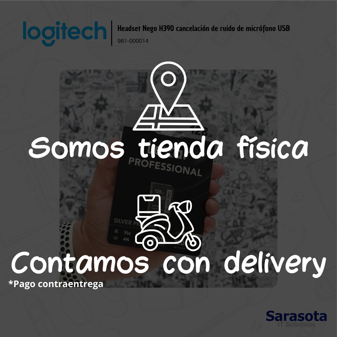 accesorios para electronica -  Logitech Headset H390 audífonos con micrófonos  3