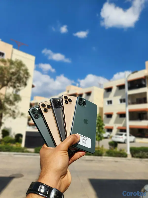 celulares y tabletas - IPHONE 11 PRO MAX 64GB Y 256GB DESBLOQUEADO TIENDA FÍSICA  5