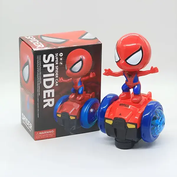 juguetes - Figuras de acción de anime Spiderman, coche de jug