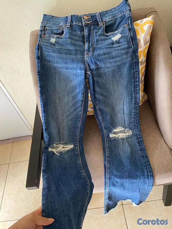 ropa para mujer - Pantalon American eagle size 8 4
