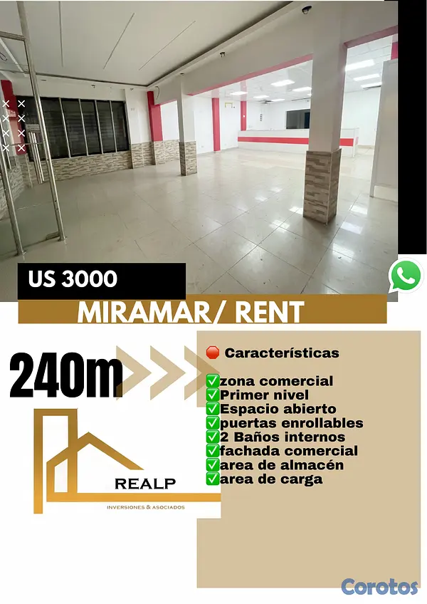 oficinas y locales comerciales - Alquiler local comercial  1