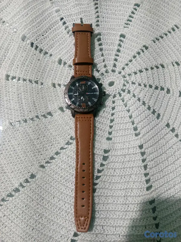 joyas, relojes y accesorios - reloj marrón de pulsera para hombres  2
