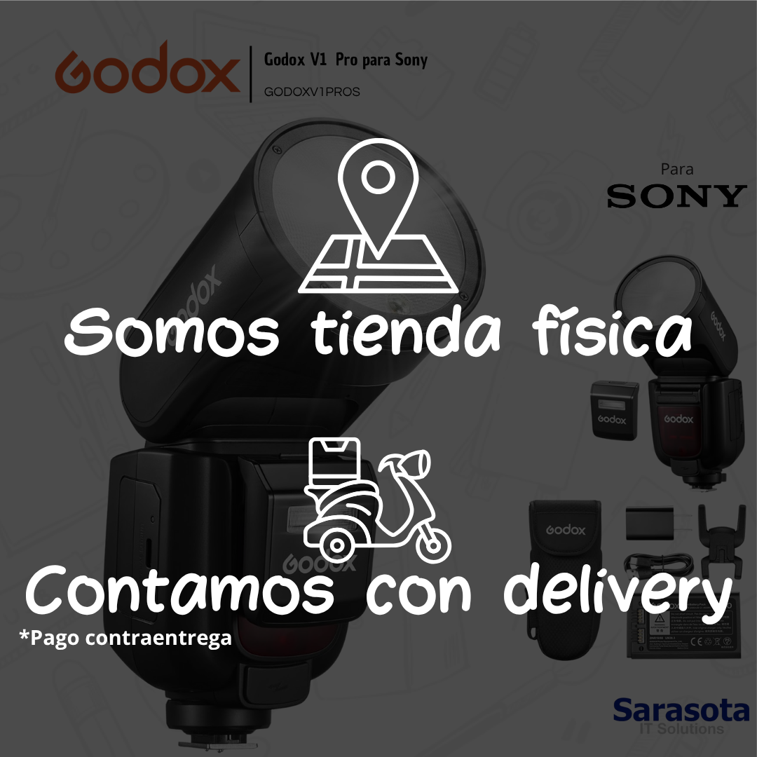 accesorios para electronica - Godox V1 pro para sony 1