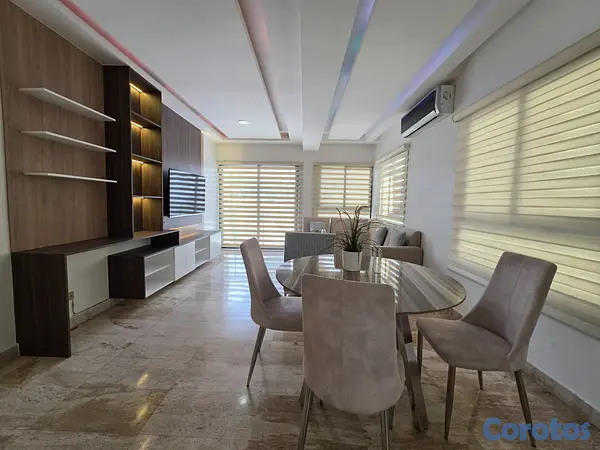apartamentos - Apartamento en alquiler amueblado, Piantini 5