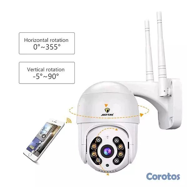 camaras y audio - Camara wifi de exterior marca Jortan código: 32878 (Calidad No.1 en cámaras)  2