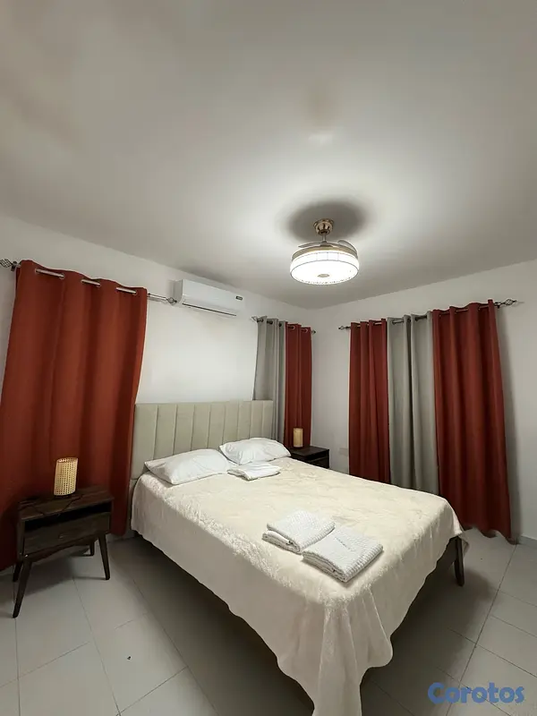 apartamentos - Apartamento amueblado 3 habitaciones con terraza  8