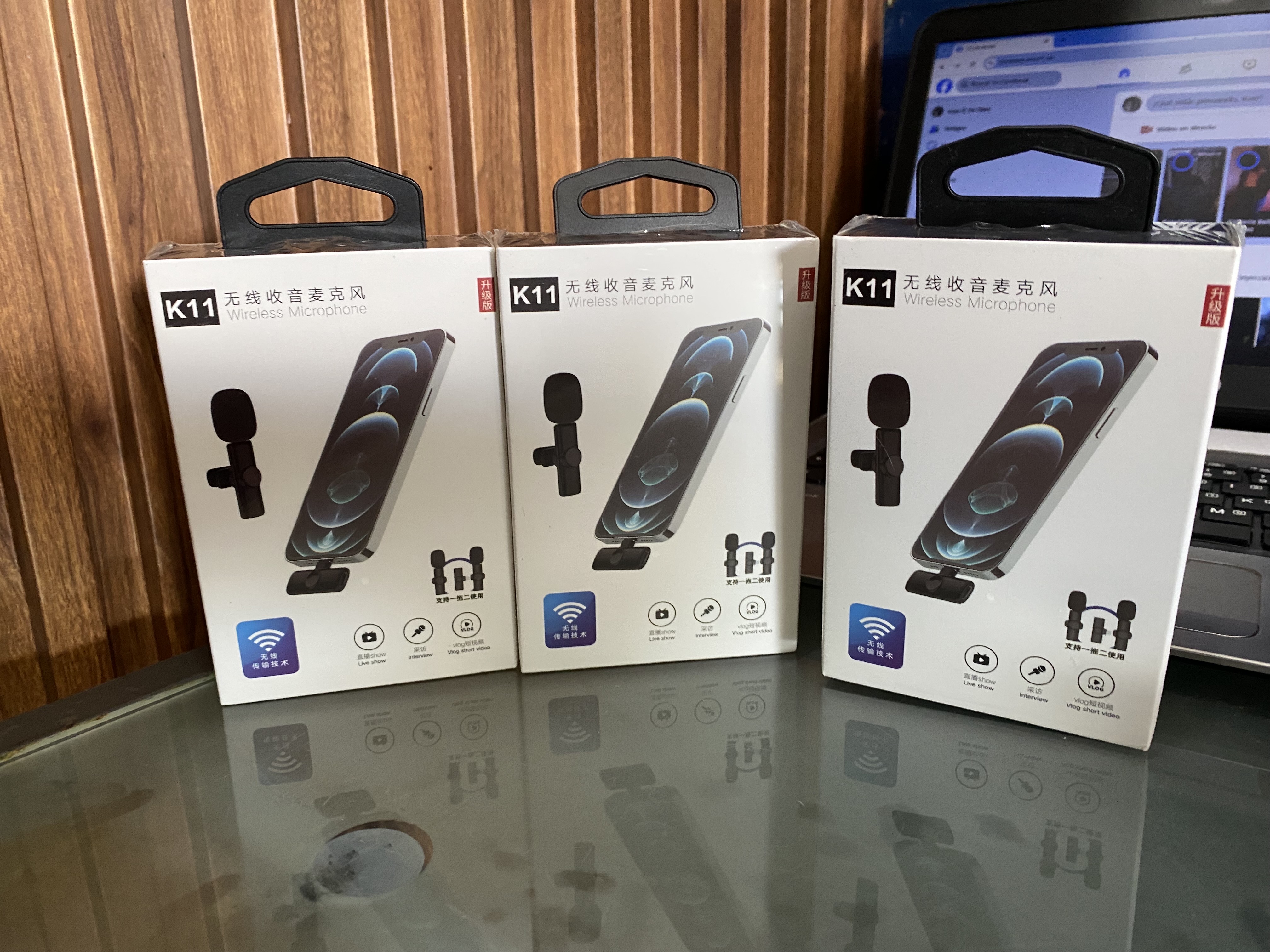 celulares y tabletas - Microphone 🎤 K11 inalambricos  0