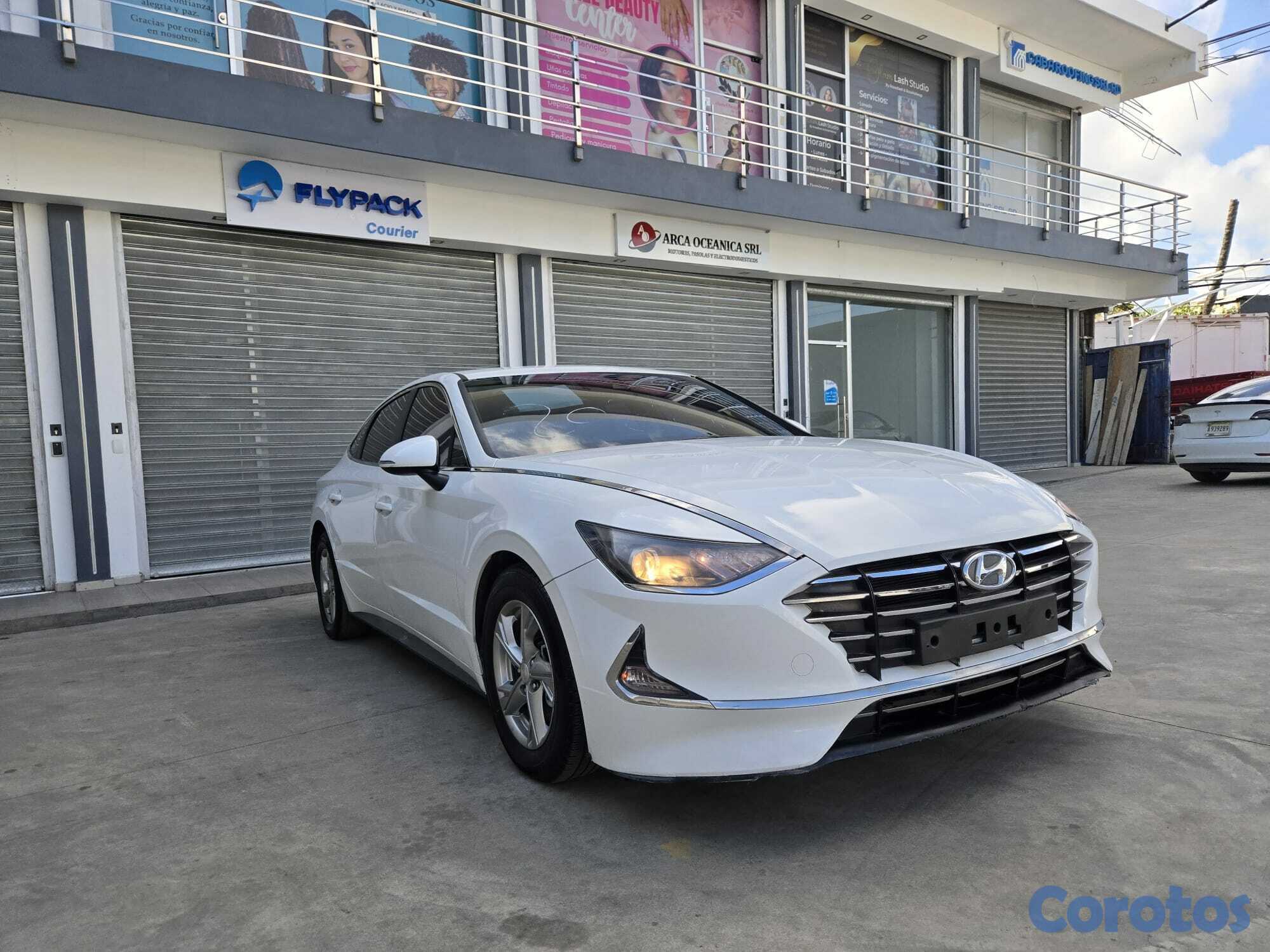 carros - HYUNDAI SONATA DN8 2020 BLANCO 1