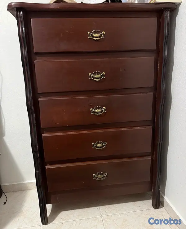 muebles y colchones - Vendo Buró en caoba  4